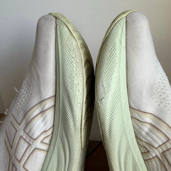 ASICS Gel-Nimbus 25 'Cream Fawn' Women Running Sneakers- SZ 10.5 - Picture 7 of 14